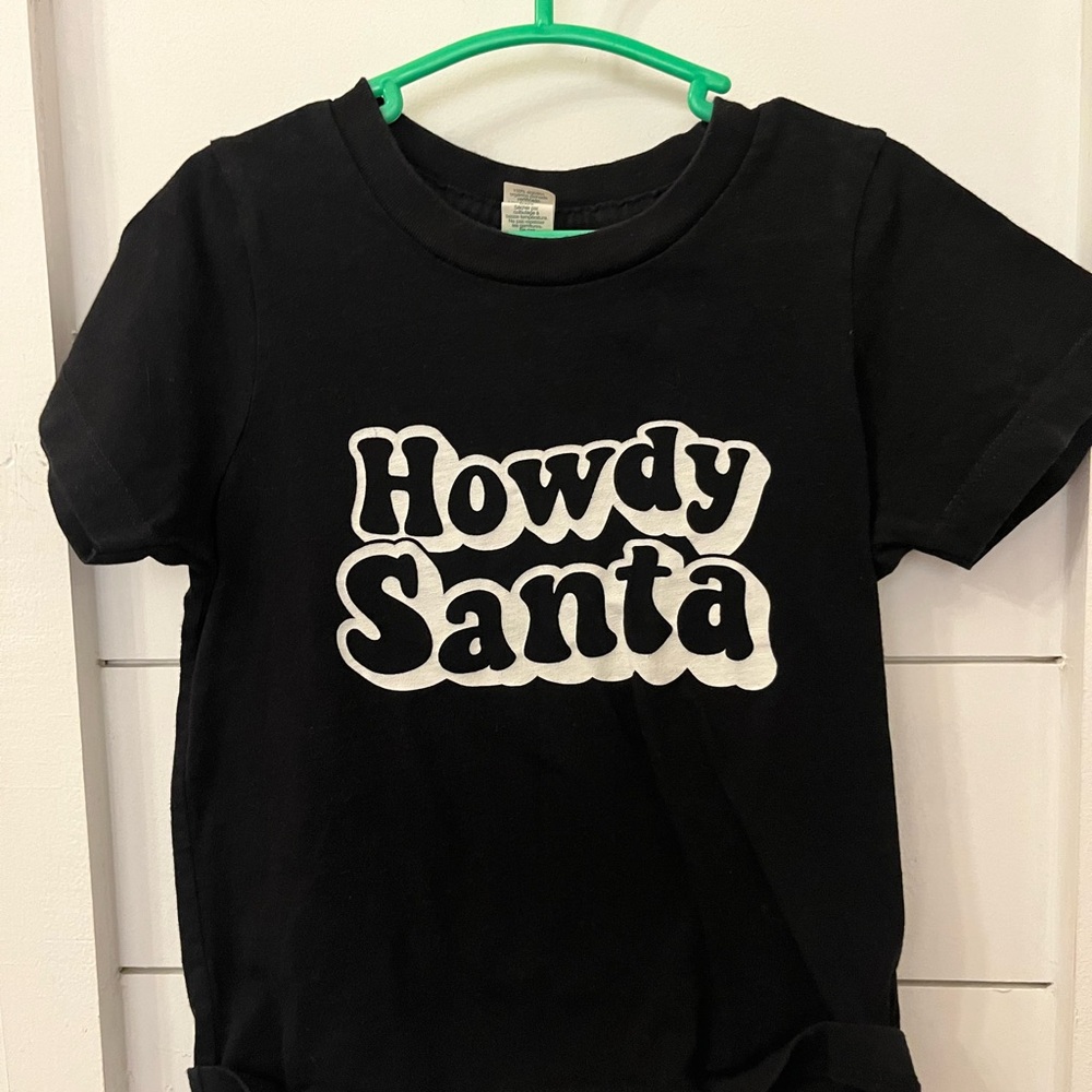 Howdy Santa shirt